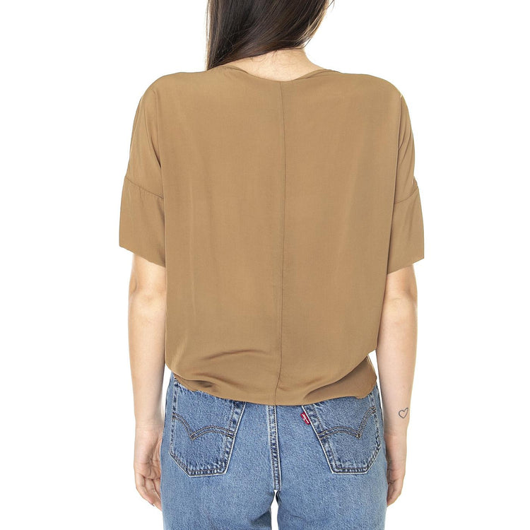 W' Blusa Castoro 311SD45082 Donna Marrone 311SD45082-S2359  ALESSIA SANTI 