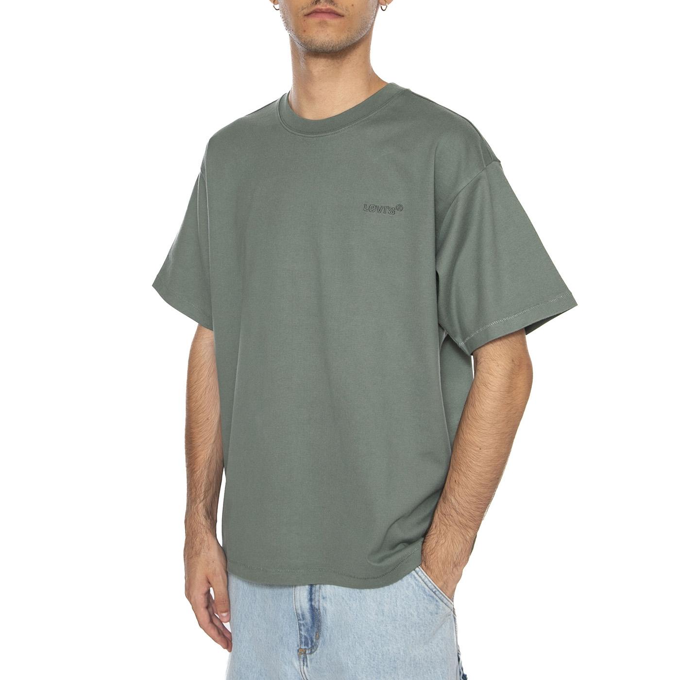 Levi's® Red Tab™ Vintage Green - Maglietta Girocollo Uomo Verde A0637-0101  LEVIS 