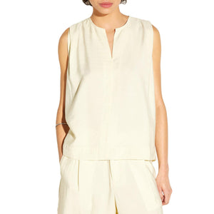 STINE CLOUD CREAM - Top Smanicato Donna Crema 330551-232 . ELVINE 