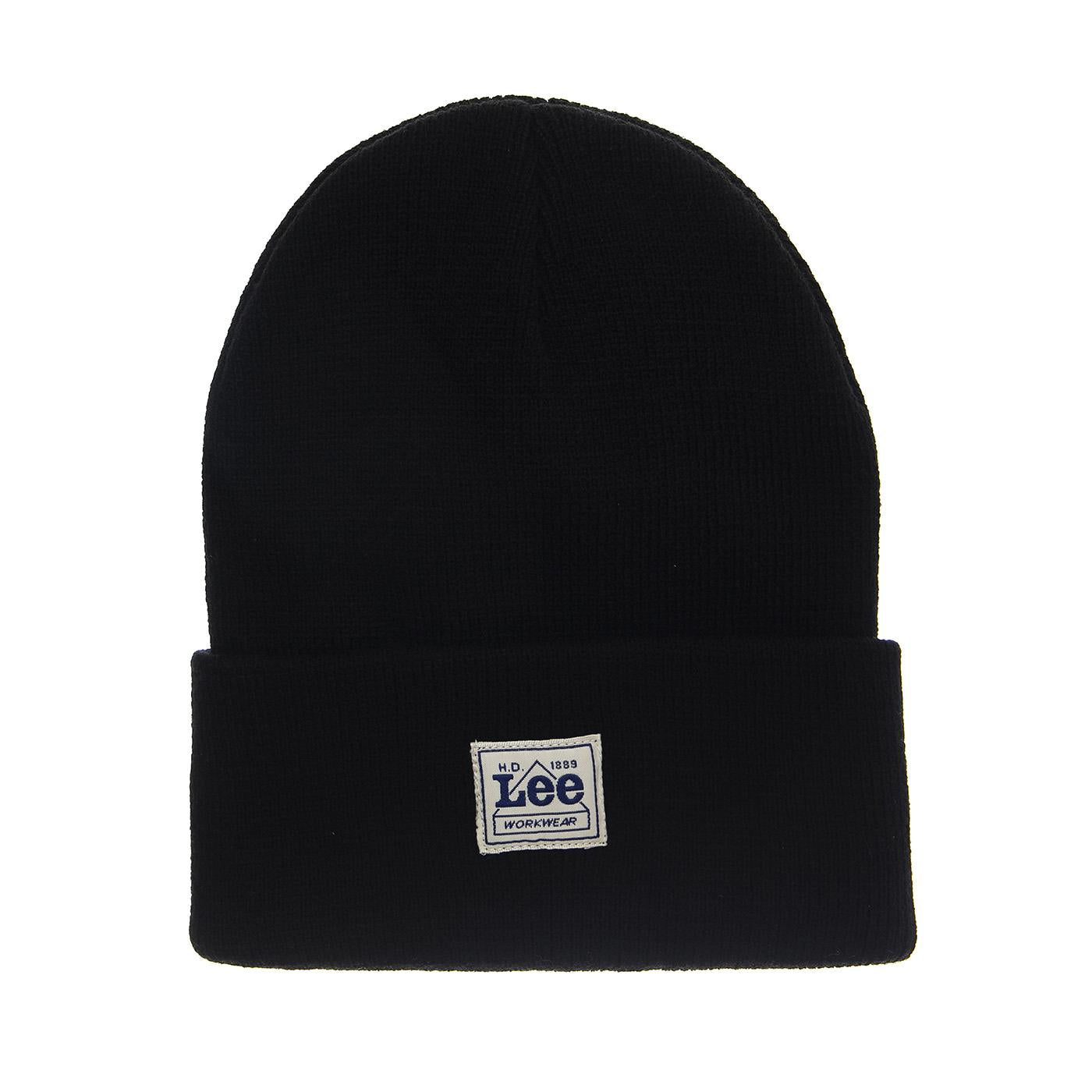 Workwear Beanie Black - Berretto Nero 112372692 . LEE 