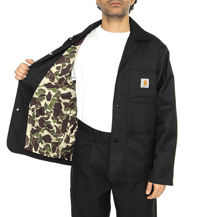 Seaton Blazer Black - Giacca Uomo Nera I034437.89XX  CARHARTT WIP 