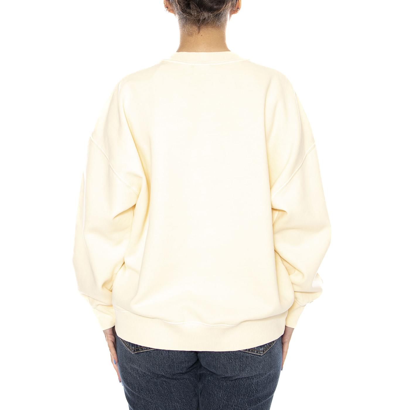 GRAPHIC VINTAGE OVERSIZED CREWNECK SWEATSHIRT YELLOW - Felpa Girocollo Donna Gialla 005GT 0012 LEVIS 