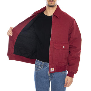 Stanton Jacket Scarlet - Giacca Uomo Rossa I035617.H806 . CARHARTT WIP 