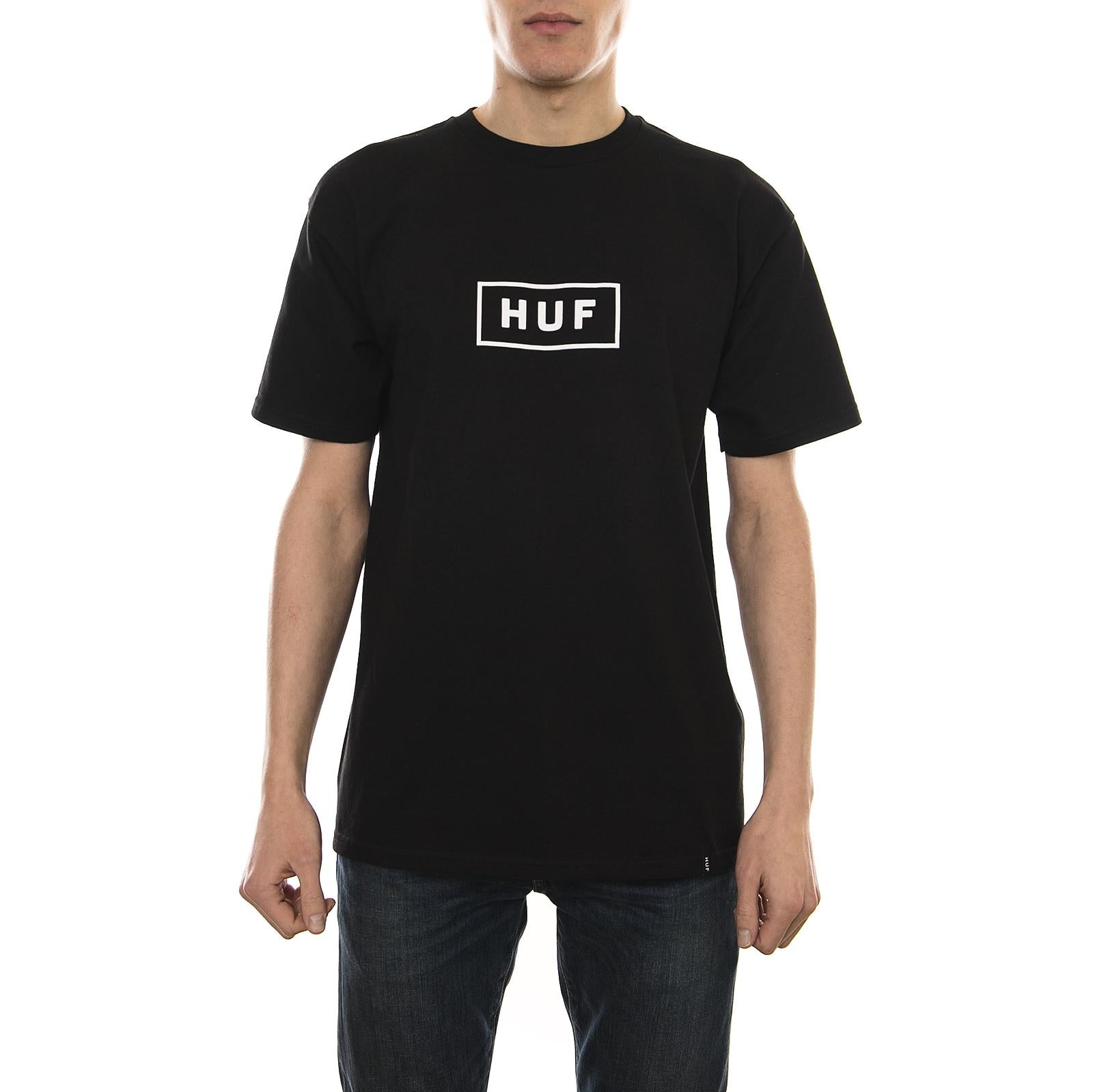 VIBES TEE BLACK TS00314-BLACK  HUF 