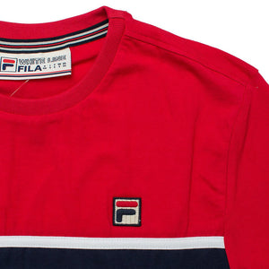 PANEL CREW TEE CHINESE RED 76637_4  FILA 