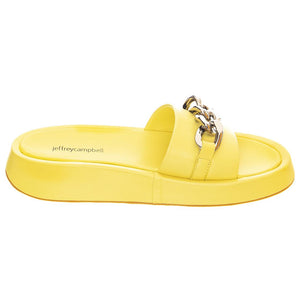 Womens Epirus Yellow Sandals JCSJCD05211A05-YEL  JEFFREY CAMPBELL 