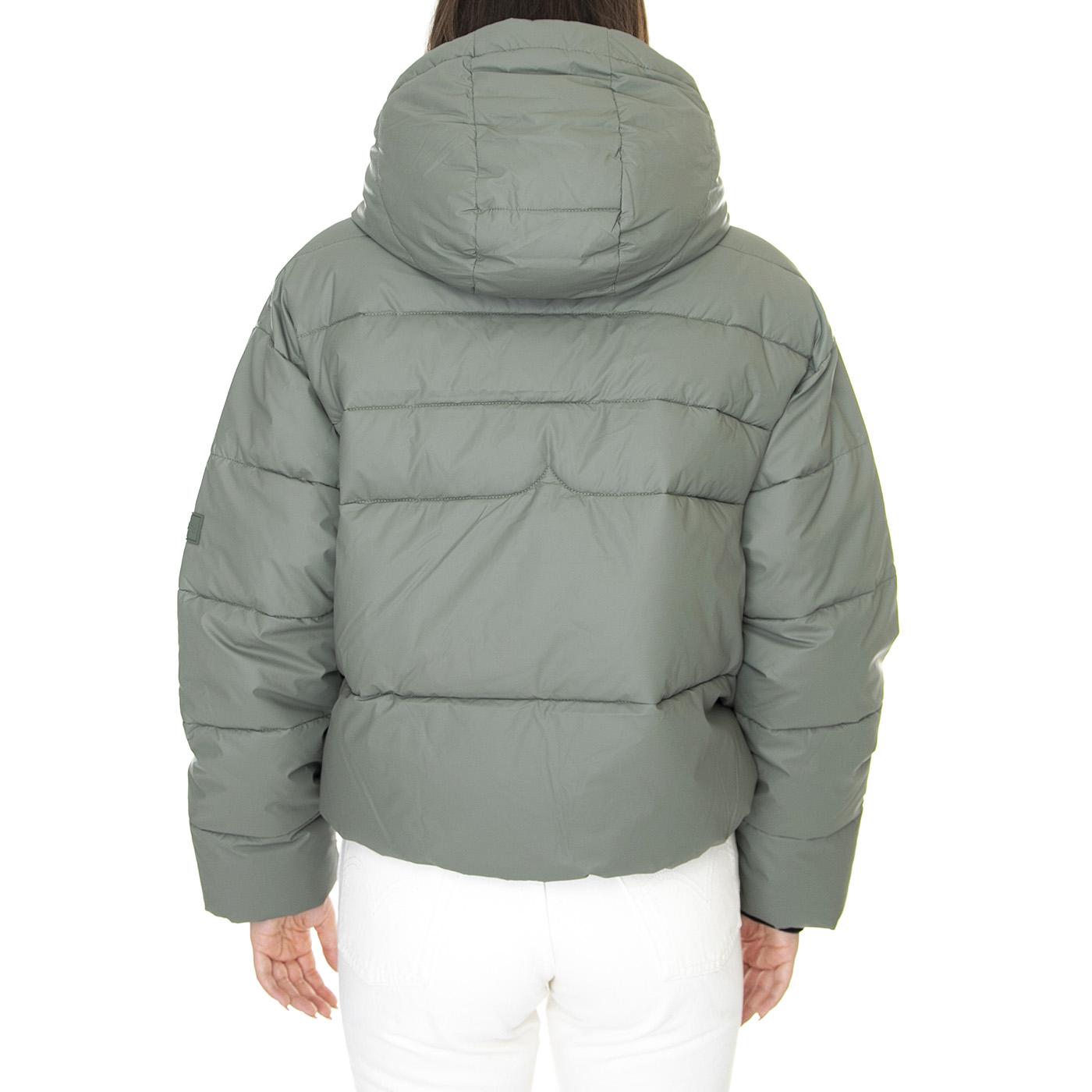 W Intrepid Short Puffer Urban Grey - Giacca Invernale con Cappuccio Donna Grigia HUCWRO1406RNT  HUNTER 