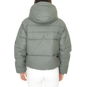 W Intrepid Short Puffer Urban Grey - Giacca Invernale con Cappuccio Donna Grigia HUCWRO1406RNT  HUNTER 