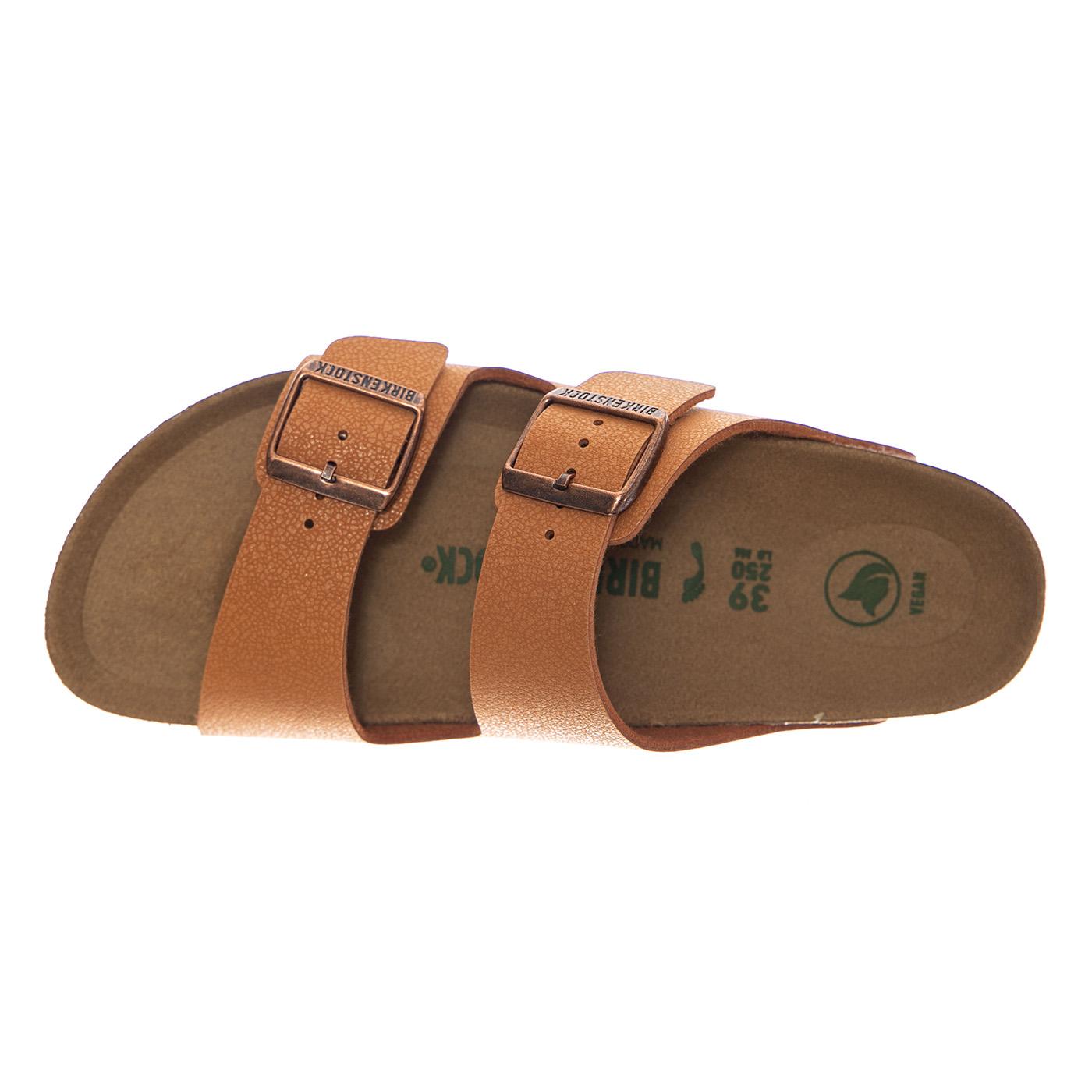 Arizona Vegan Birkibuc Narrow Fit Earthy Pecan - Sandali Donna Marroni 1025046 ETP BIRKENSTOCK 