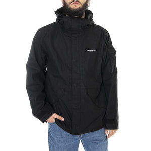 Prospector Jacket Black / White - Giacca Invernale Uomo Nera I030830-0D2XX  CARHARTT WIP 