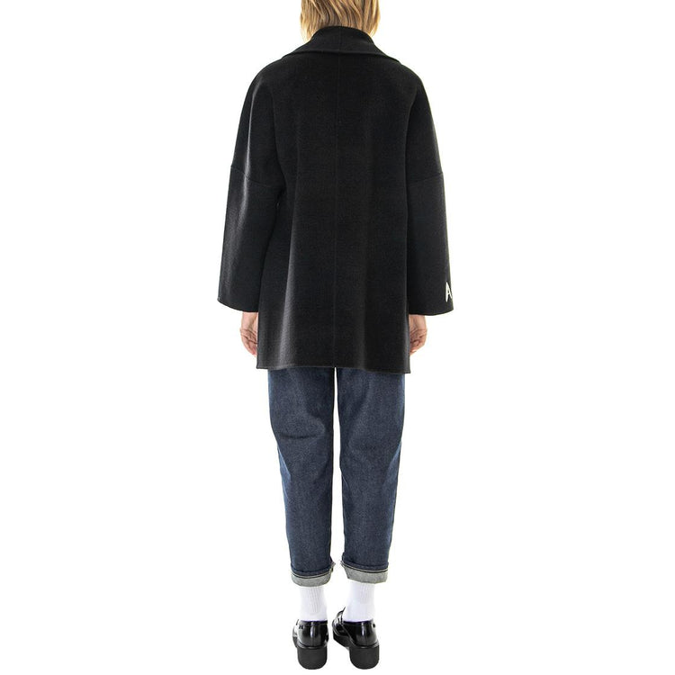 Cappotto Donna Nero Diamante 221SD35078-S3000  ALESSIA SANTI 