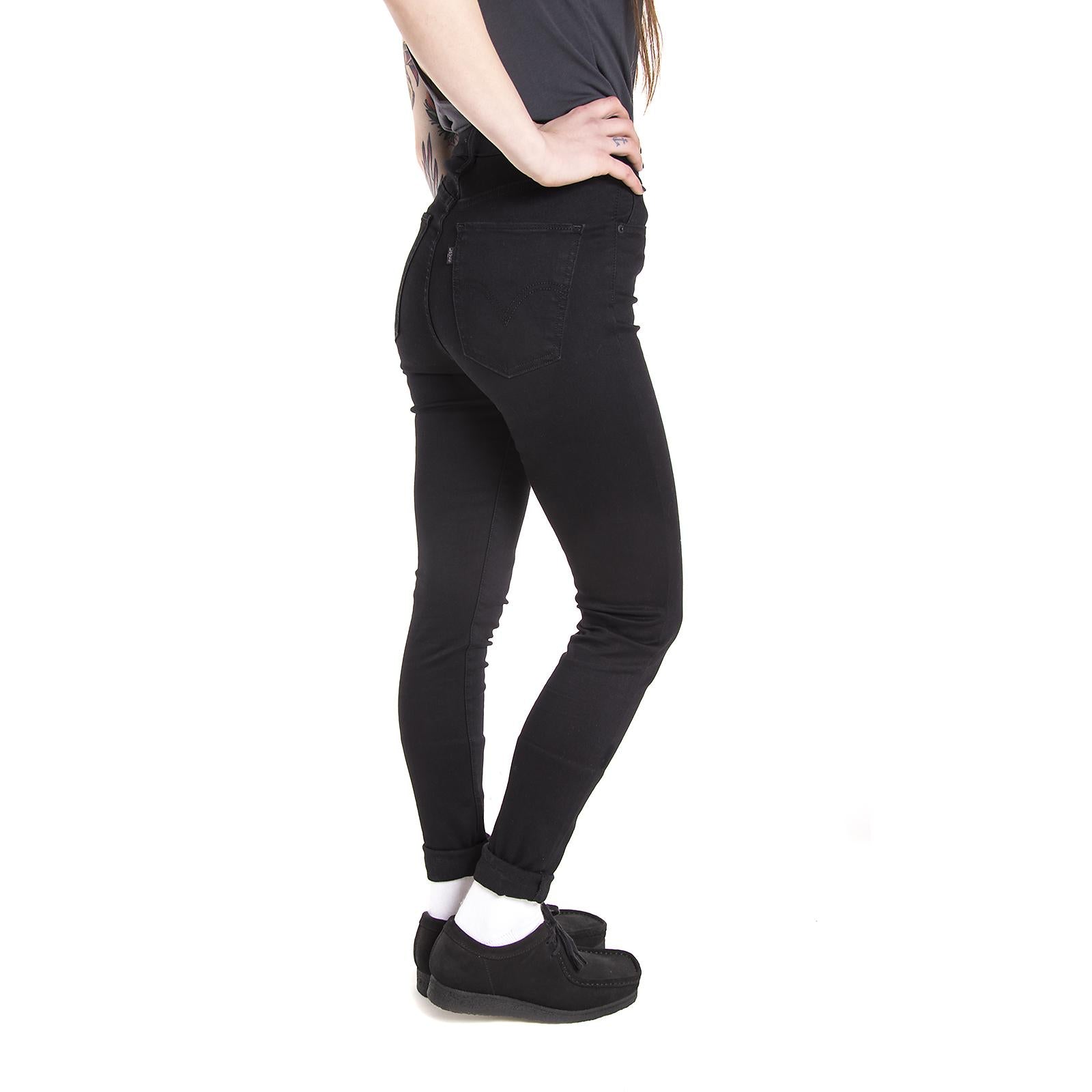 MILE HIGH SUPER SKINNY JEANS BLACK 22791-0023  LEVIS 