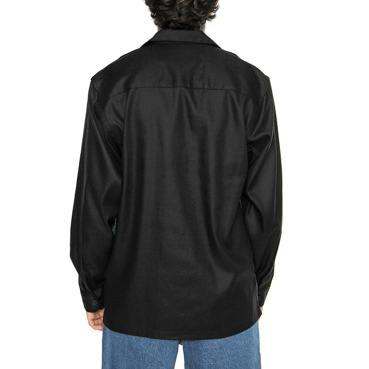 L/S Delaney Shirt Black / Silver Pine - Camicia Uomo Multicolore I034381.2NRXX  CARHARTT WIP 