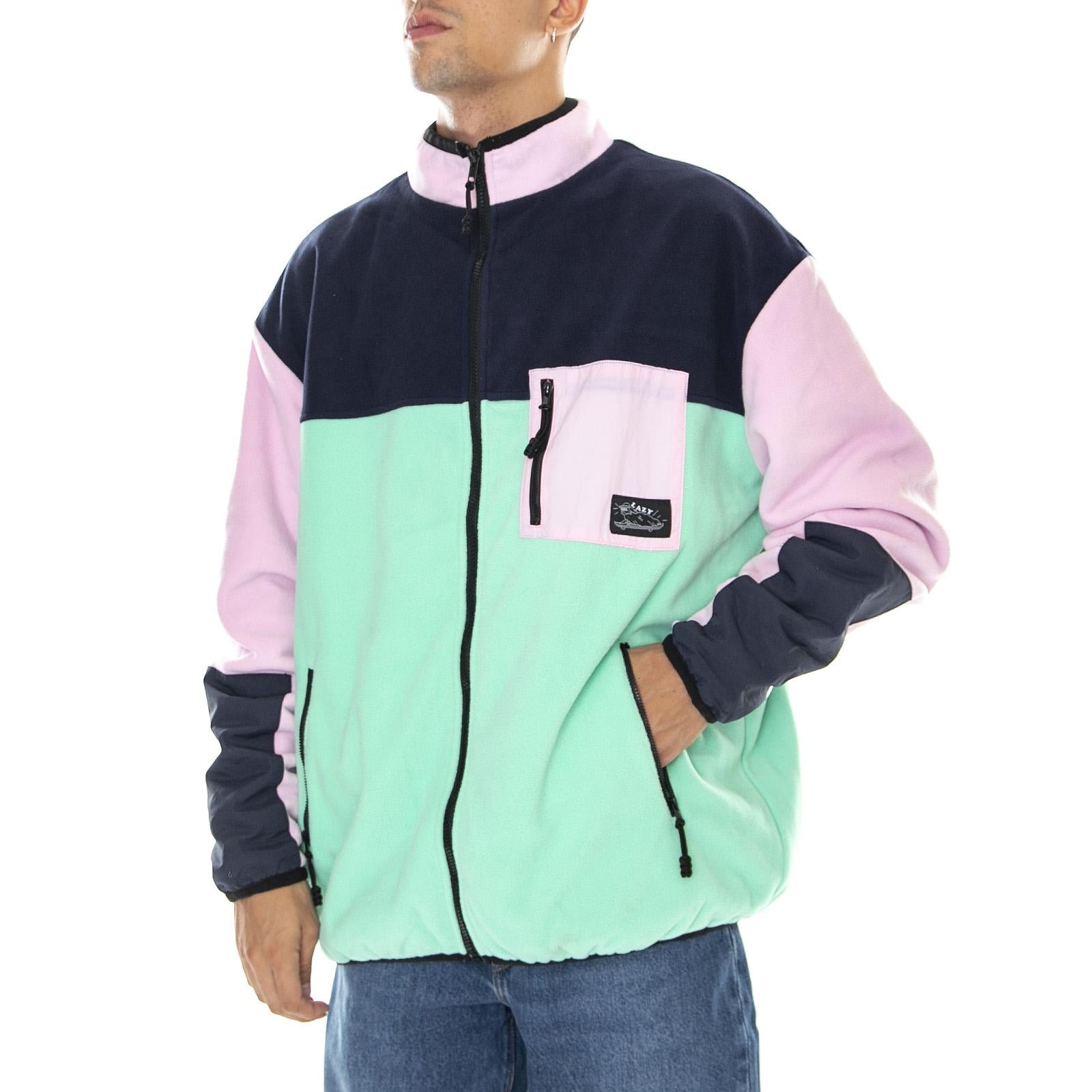  LOM30028PET-NAVY/PINK/MINT  LAZY OAF 