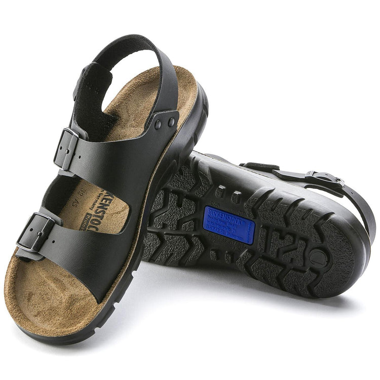 M' Kano SFB Black, Birko Flor - Sandali Uomo Neri 500781  BIRKENSTOCK 