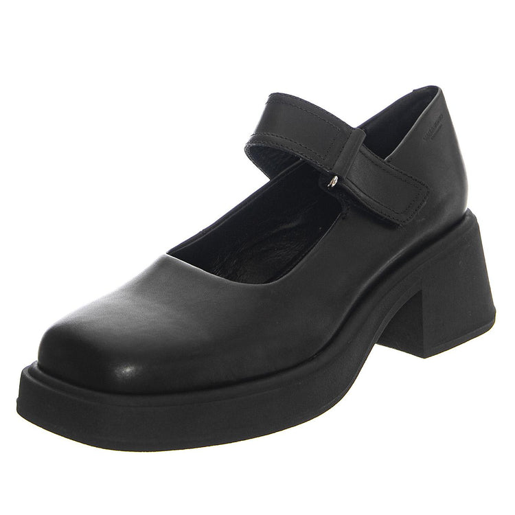 W' Dorah Black Loafers - Scarpe Donna Nere VBS5542-101-20  VAGABOND 
