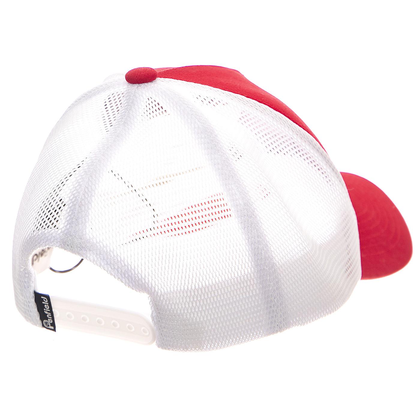 Penfield Trucker Cap Haute Red - Cappellino con Visiera Rosso PFD0356-C40  PENFIELD 