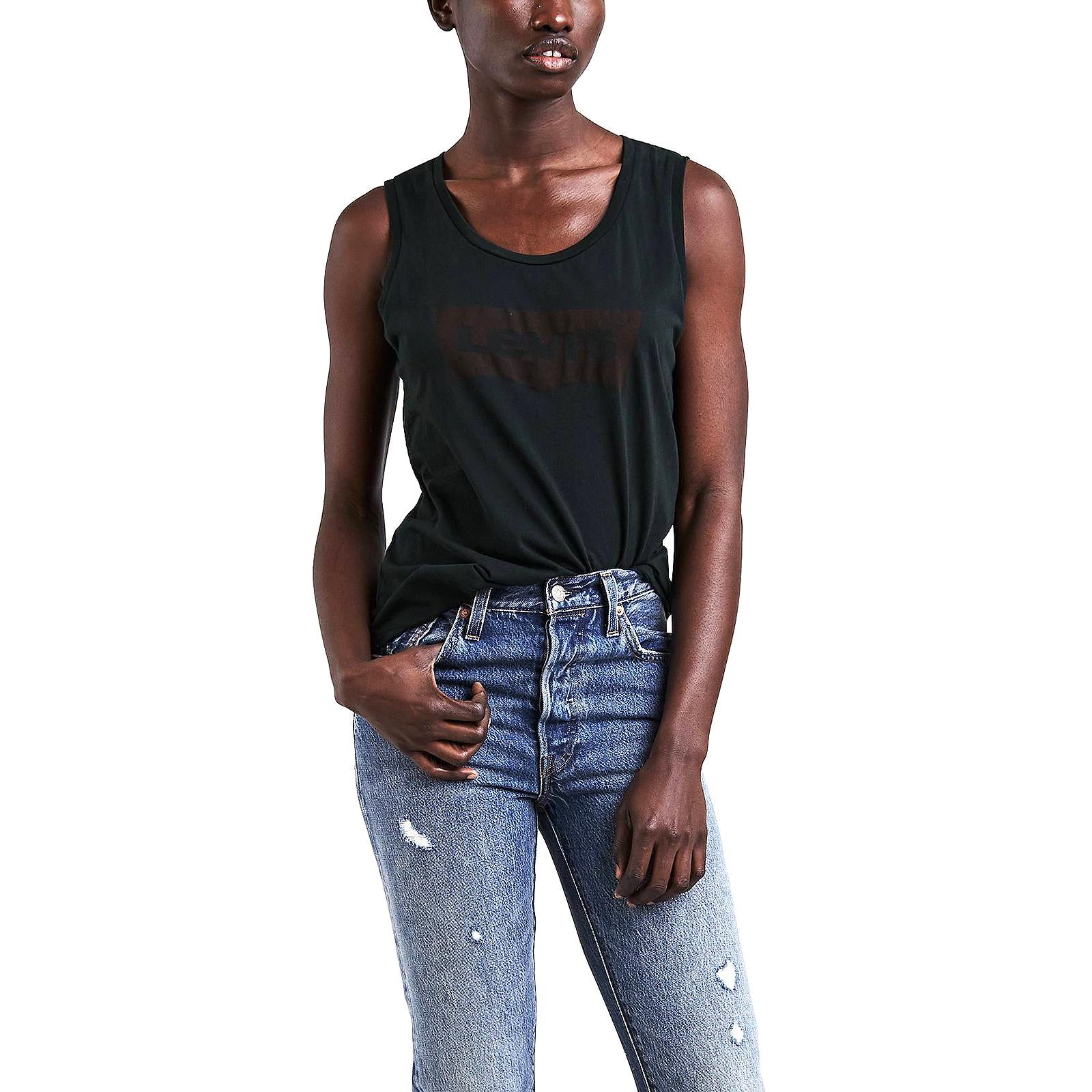 THE MUSCLE TANK FESTIVAL TANK CAVIAR 23483-0012  LEVIS 