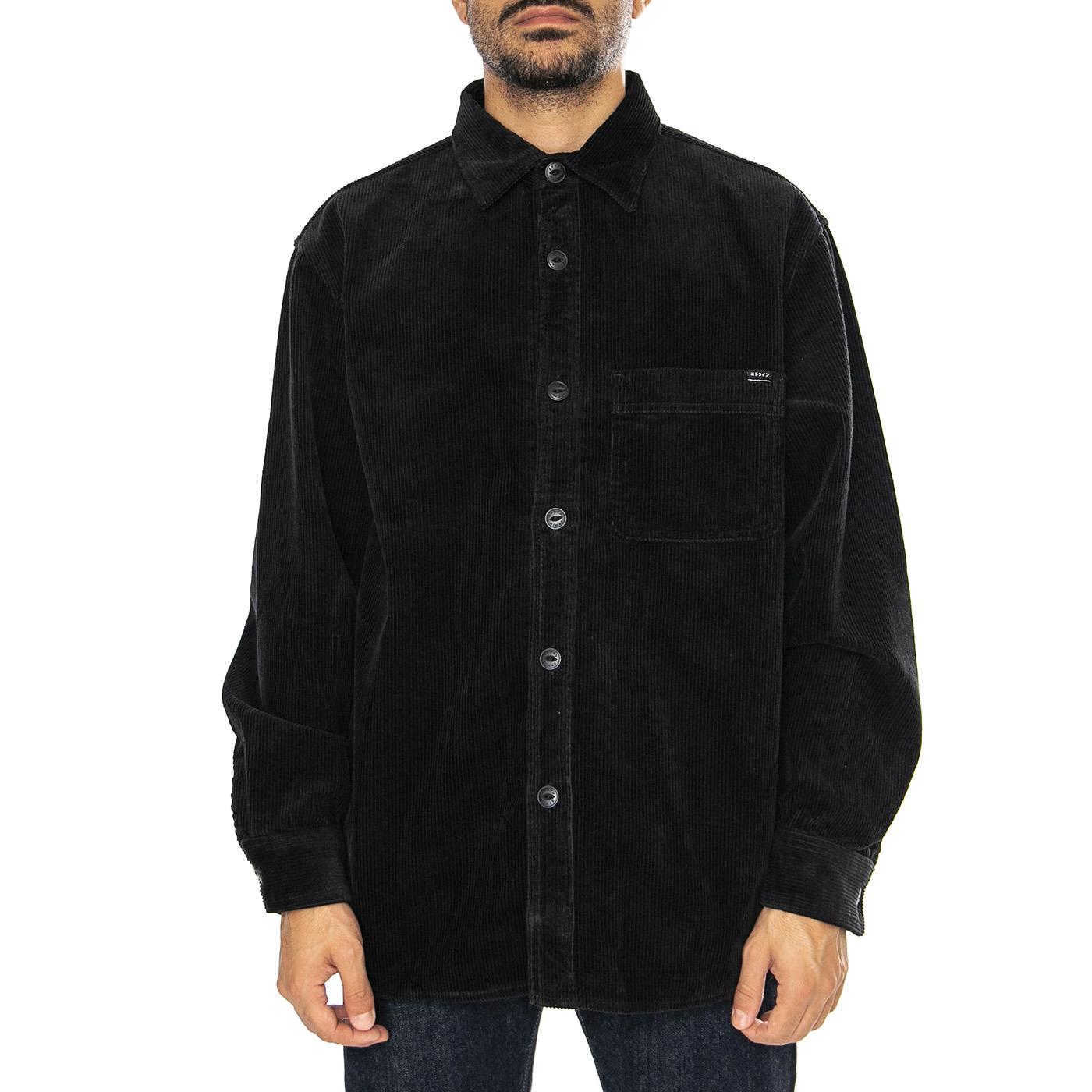 Ander Shirt LS Black - Camicia Uomo Nera I034090.89.67.-89.67  EDWIN 