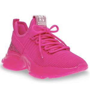 Maxilla-R Neon Pink - Scarpe Stringate Profilo Basso Donna Viola SMPMAXILLA-R-NPNK  STEVE MADDEN 