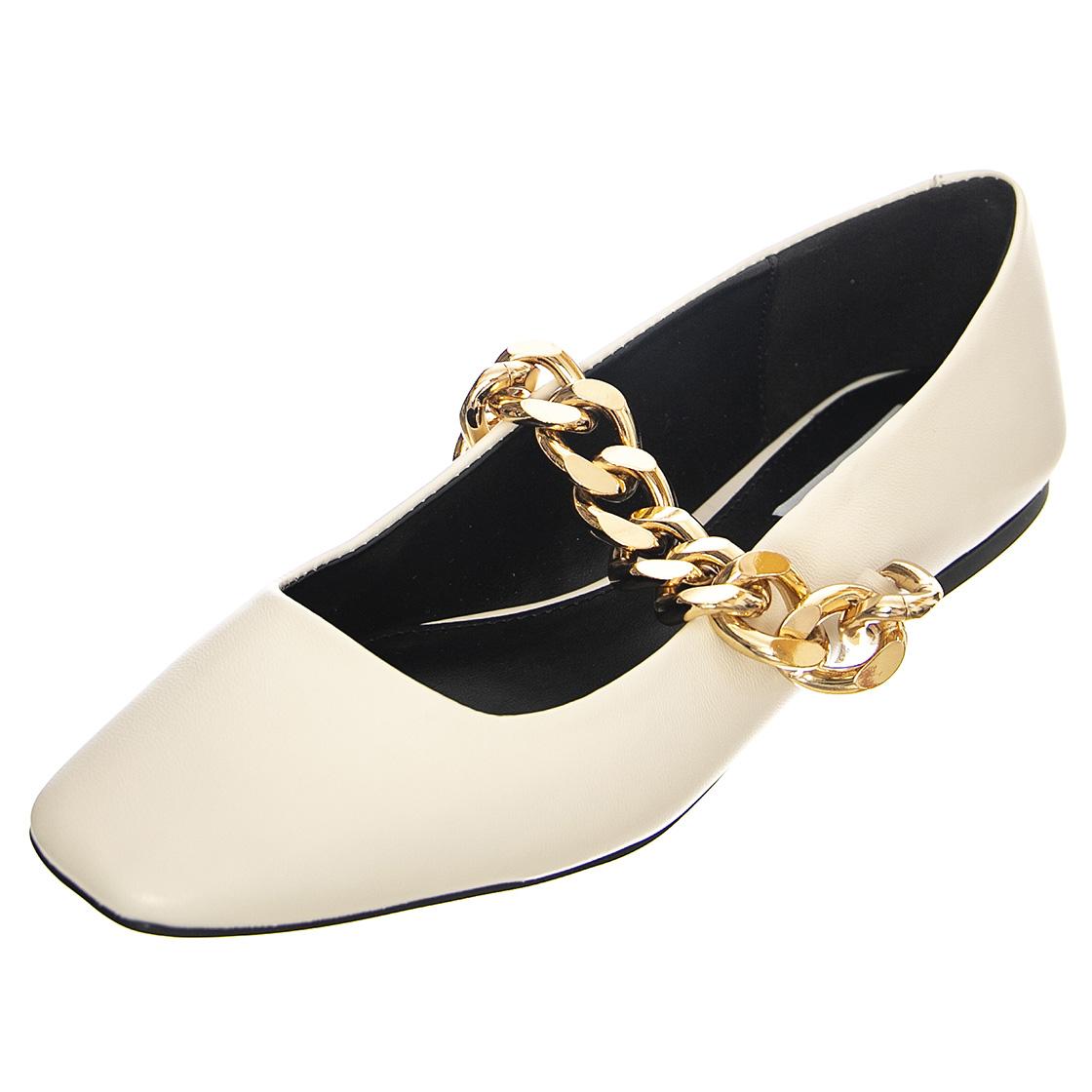 Queenie White Lea - Scarpe Profilo Basso Donna Bianche SMSQUEENIE-WHT . STEVE MADDEN 