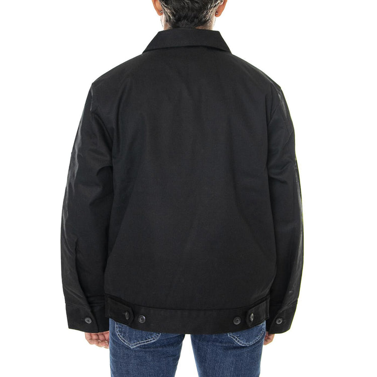 Lined Eisenhower Jacket Rec Black - Giacca Invernale Uomo Nera DK0A4XK4BLK1  DICKIES 
