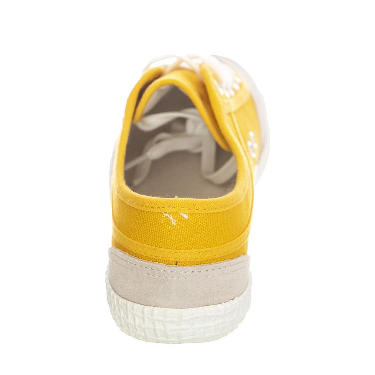 Retro Canvas 5005 - Scarpe Stringate Profilo Basso Donna Gialle / Golden Road K192496-YLW . KAWASAKI 