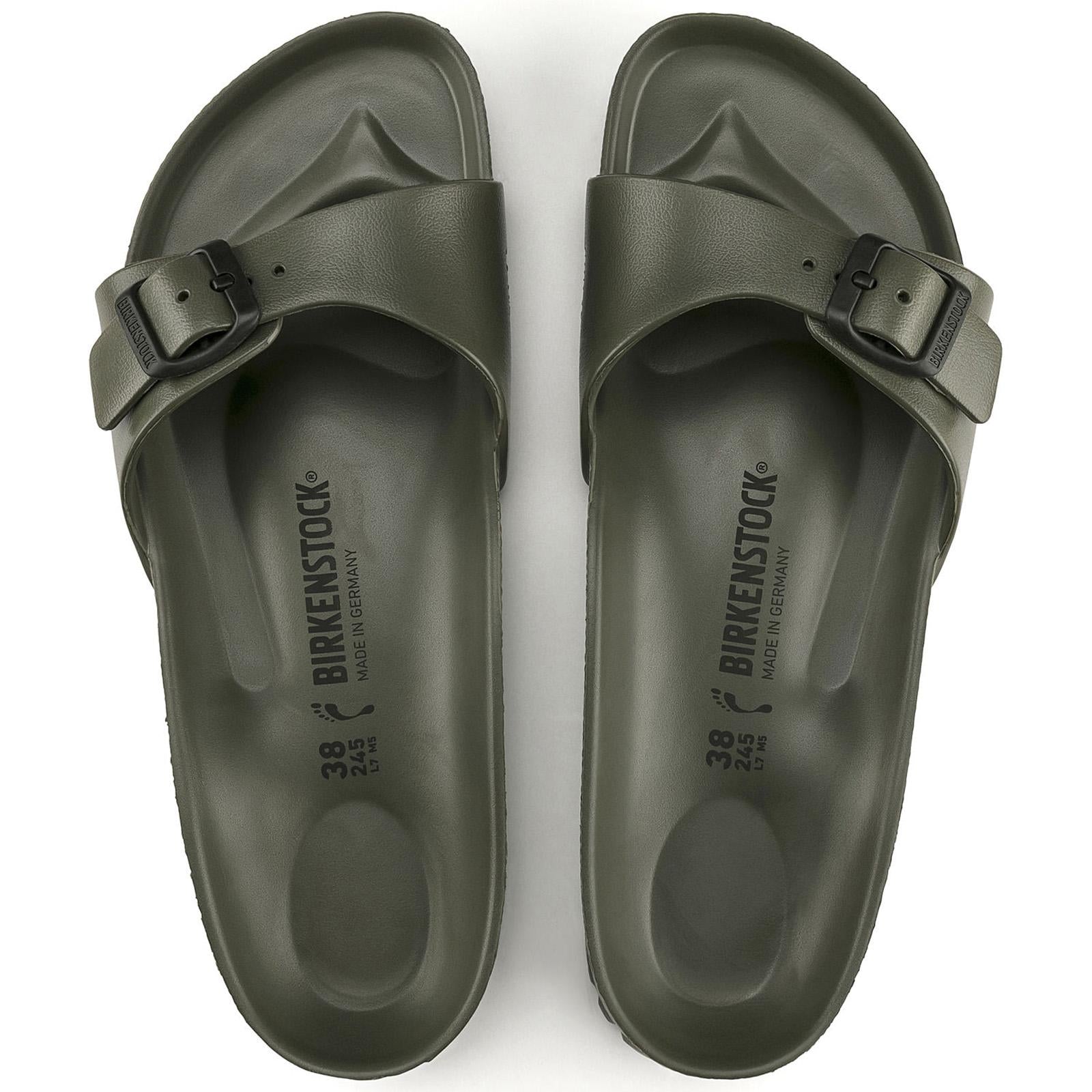 Madrid EVA Sandals - Khaki - Sandali Donna Verdi - Calzata Stretta 0128253 . BIRKENSTOCK 