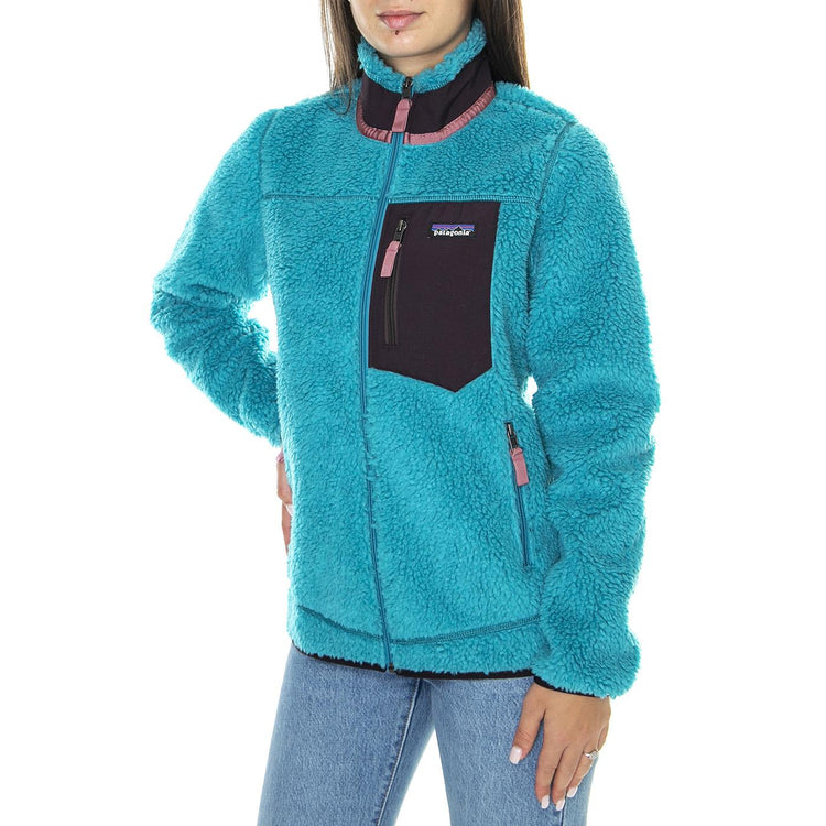 W's Classic Retro-X Jkt Belay Blue - Giacca Donna Blu 23074-BLYB  PATAGONIA 