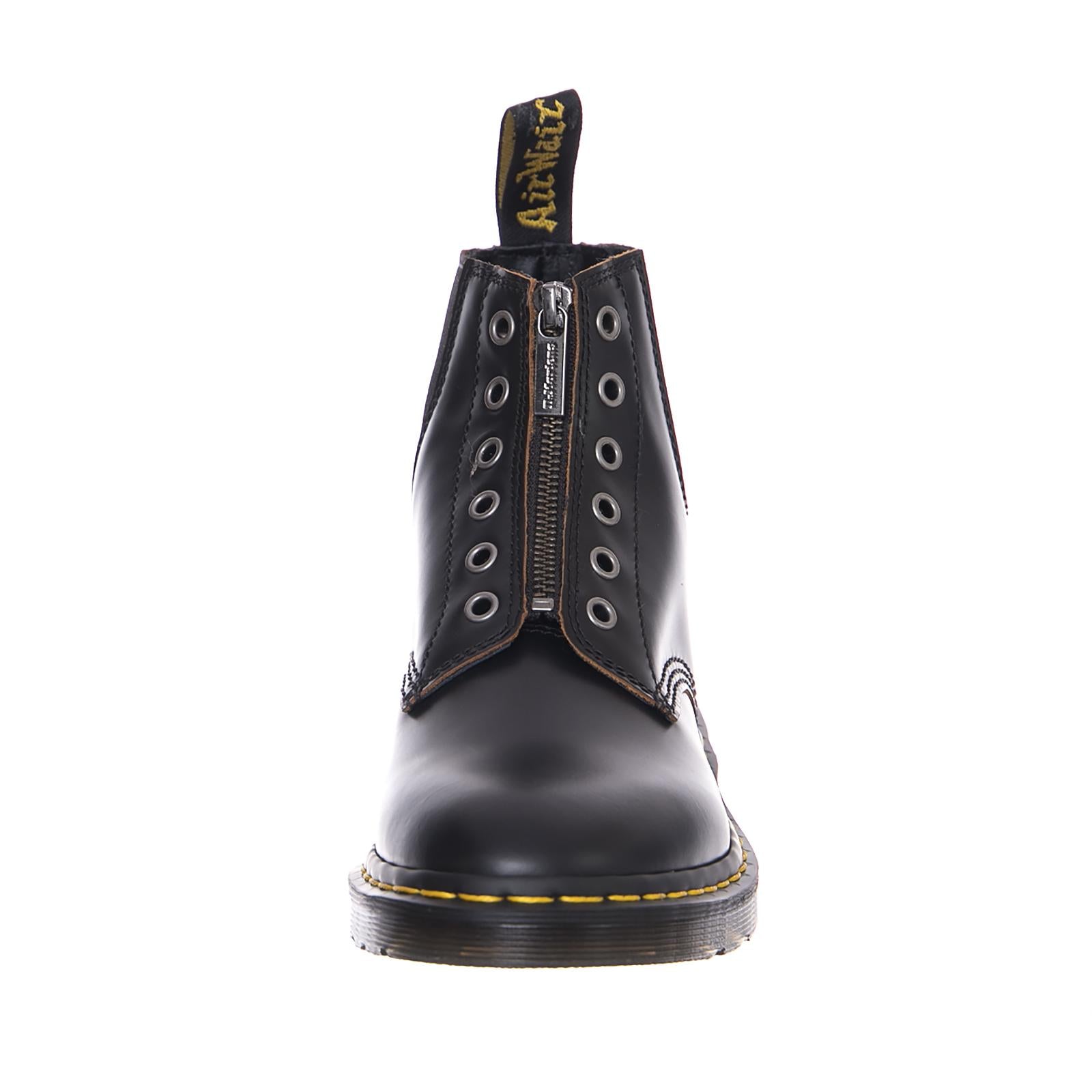 101 Gst Vintage Boots - Black Smooth - Stivali Uomo Neri 101GBKVS23336001  DR.MARTENS 