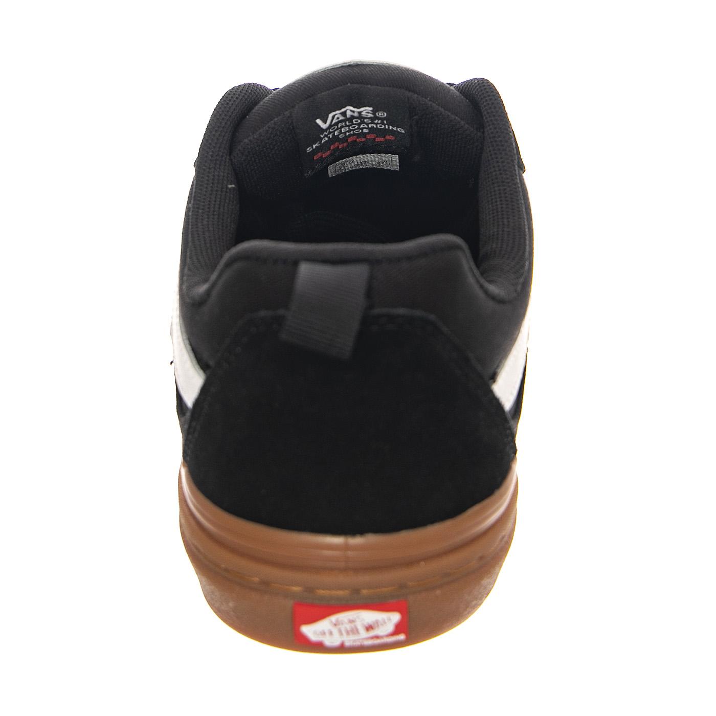 MN Kyle Walker Black / Gum - Scarpe Stringate Profilo Basso Uomo Nere VN0A5JIEB9M1  VANS 