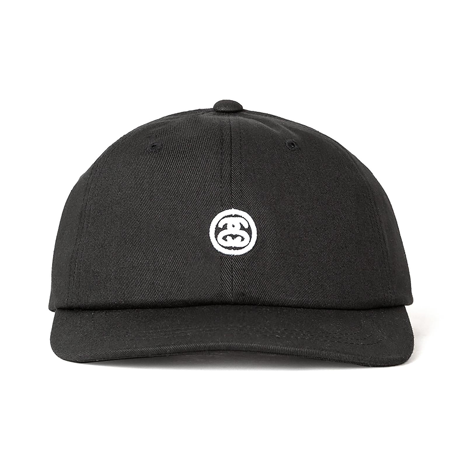 CONTRAST STRAP CAP BLACK 131674-BLACK  STUSSY 