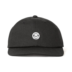 CONTRAST STRAP CAP BLACK 131674-BLACK  STUSSY 
