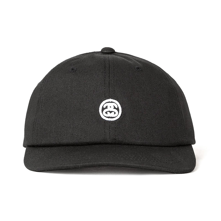 CONTRAST STRAP CAP BLACK 131674-BLACK  STUSSY 