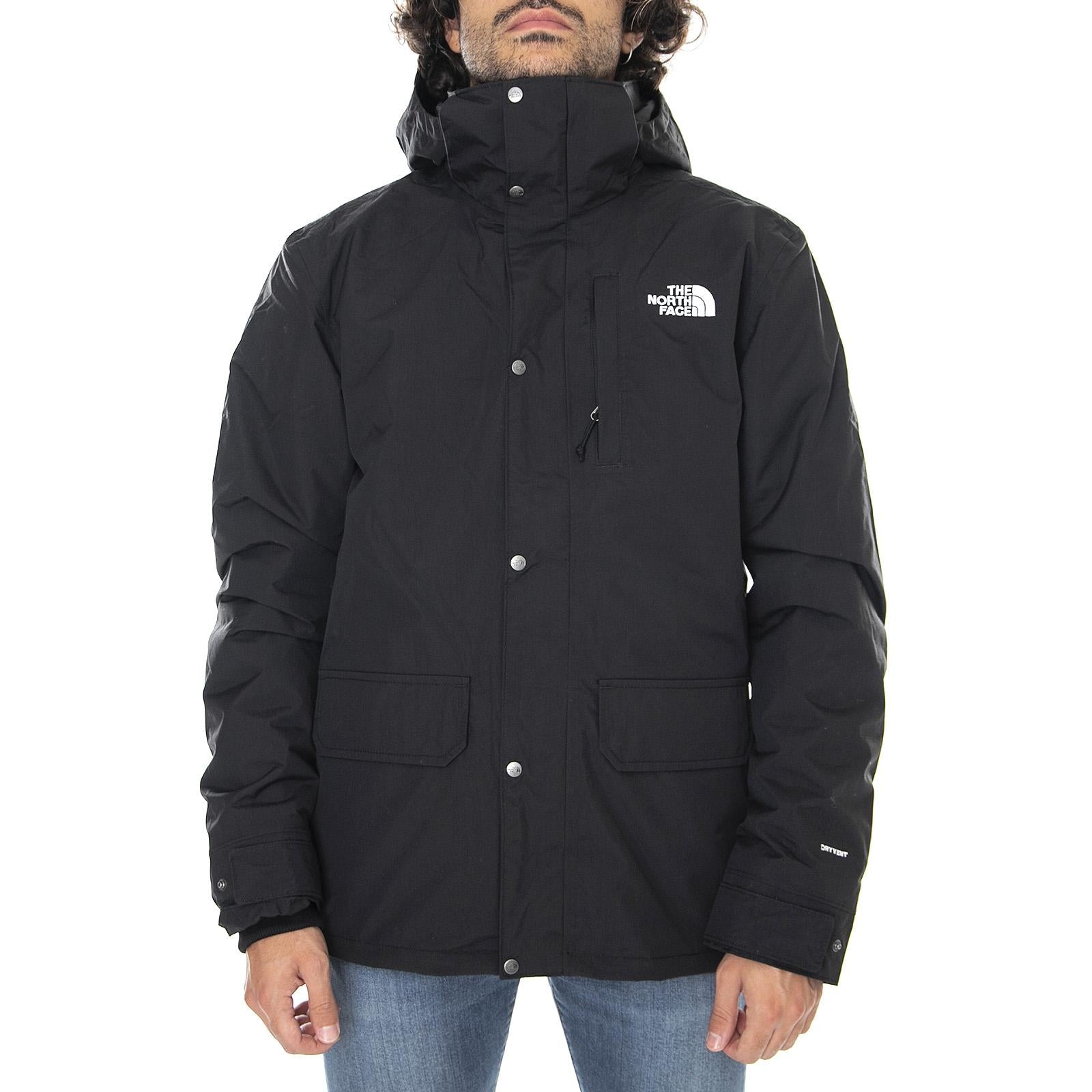 Pinecroft Triclimate - Giacca Invernale Uomo Nera NF0A4M8EKX71  THE NORTH FACE 
