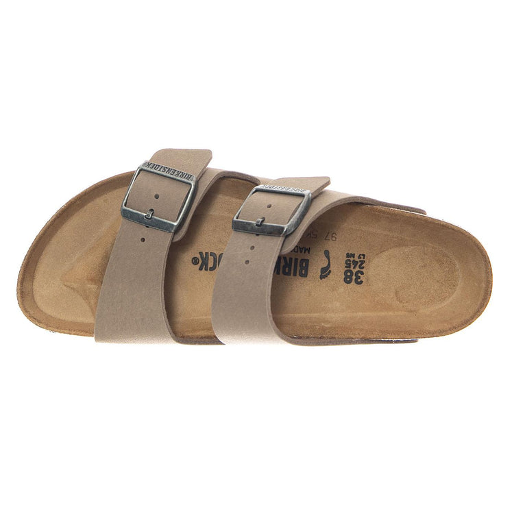 Arizona Birko Flor Narrow Fit Grey Taupe - Sandali Uomo / Donna Grigi 1032070 GTP BIRKENSTOCK 