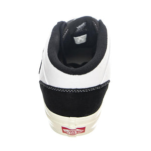 UA Half Cab 33 DX ANFC SUCV Black / White - Scarpe Stringate Mezzo Collo Uomo Bianche / Nere VN0A5KX6BA21  VANS 