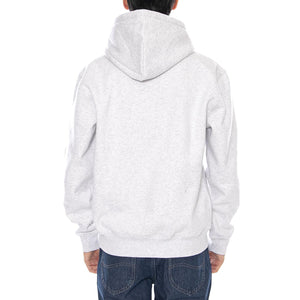 Hooded Carhartt Sweat Ash Heather / Rondo - Feklpa con Cappuccio Uomo Grigia I030547.38HXX . CARHARTT WIP 