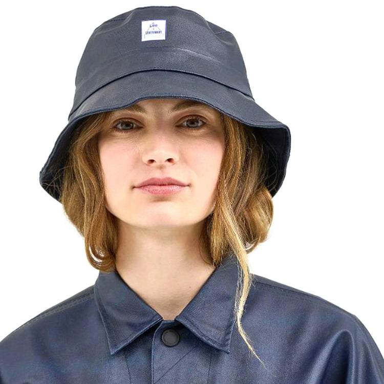Lee® x STUTTERHEIM Bucket Hat Azurro - Cappello da Pescatore Blu 112361890  LEE 