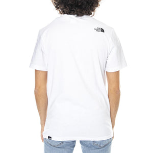 Fine Alp T-Shirt - Tnf White / Tnf Black - Maglietta Girocollo Uomo Bianca NF0A4SZULA91  THE NORTH FACE 