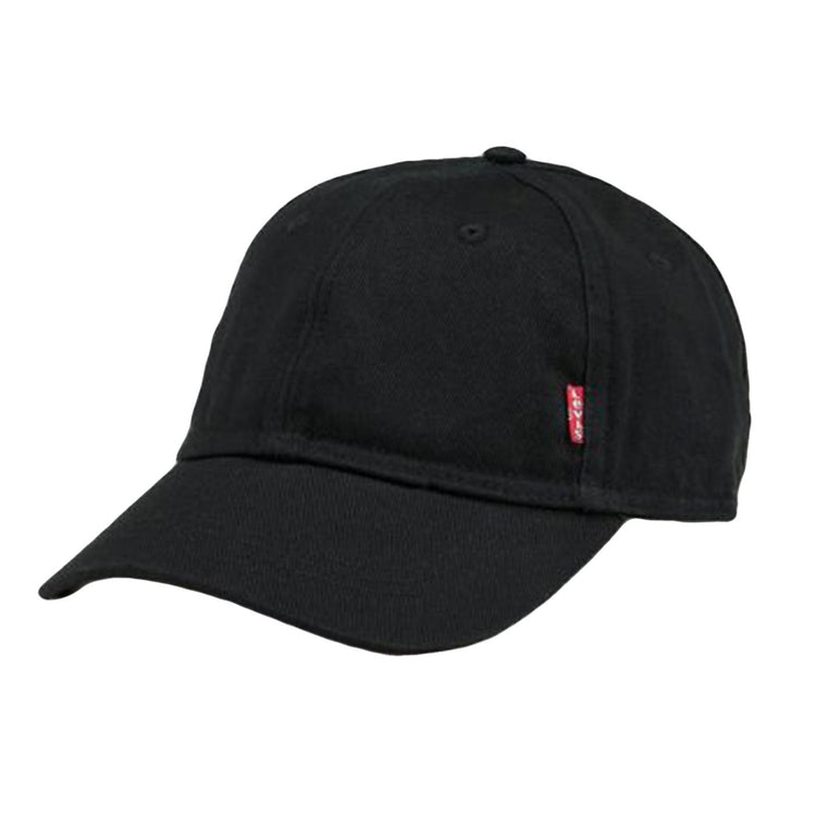 SMALL POUCH INDIGO RINSE 2 BLACK - Cappellino con Visiera Nero 77136 0157 LEVIS 