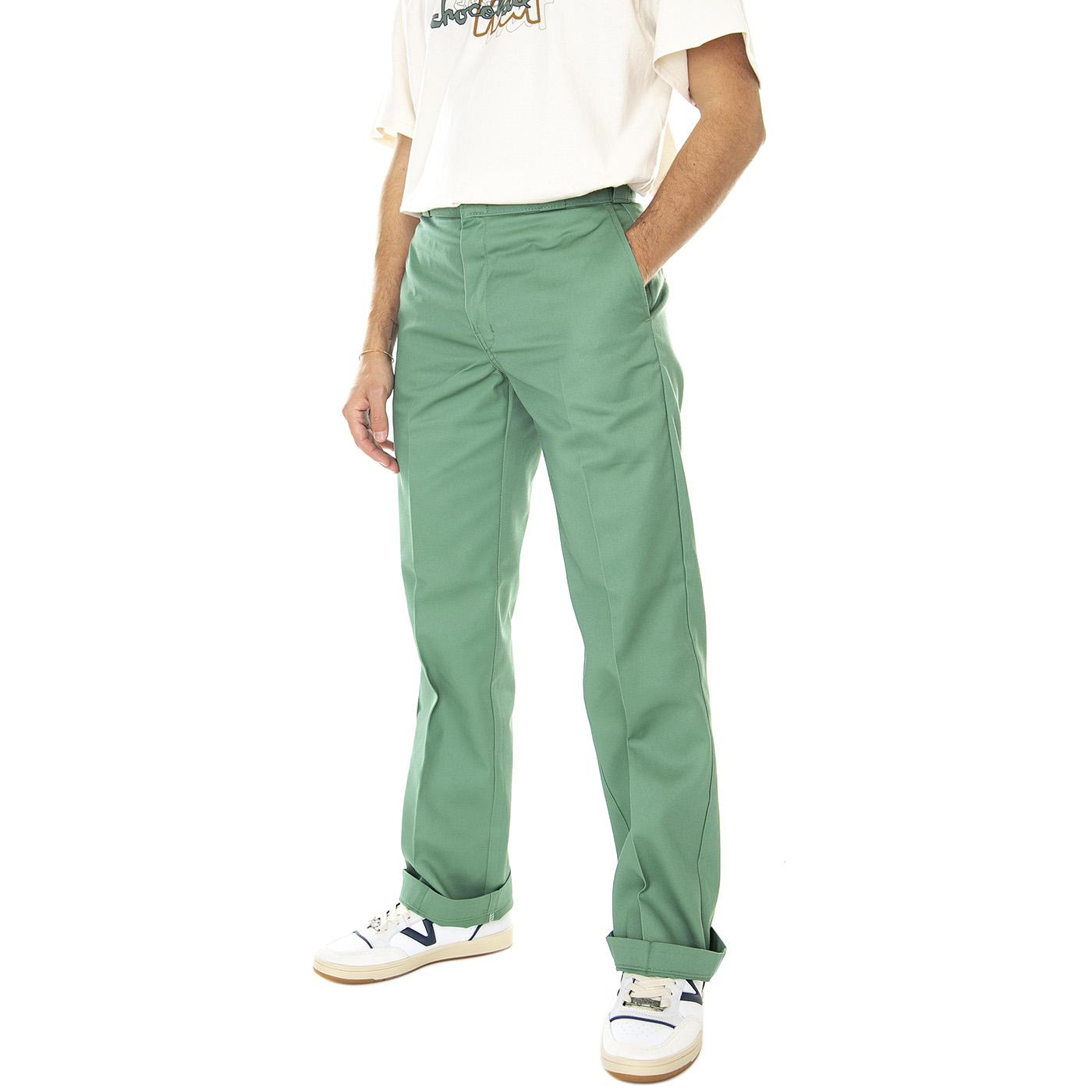 874 Work Pant Rec Dark Ivy - Pantaloni Uomo Verdi DK0A4XK6C971  DICKIES 