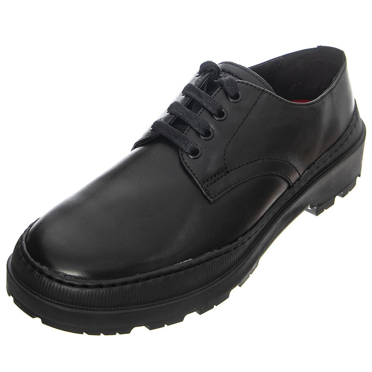 Brutus Trek Hombre Black - Scarpe Stringate Profilo Basso Uomo Nere K100838-001  CAMPER 