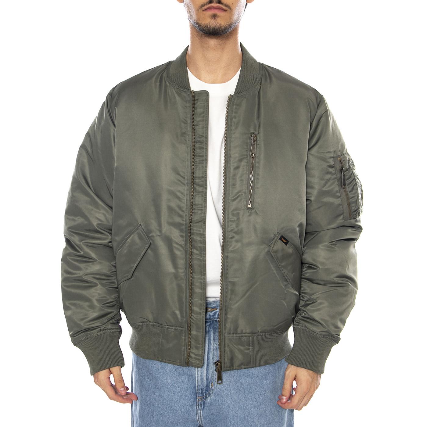 Bomber Jacket Oak Moss - Giacca Uomo Verde 112371315 . LEE 