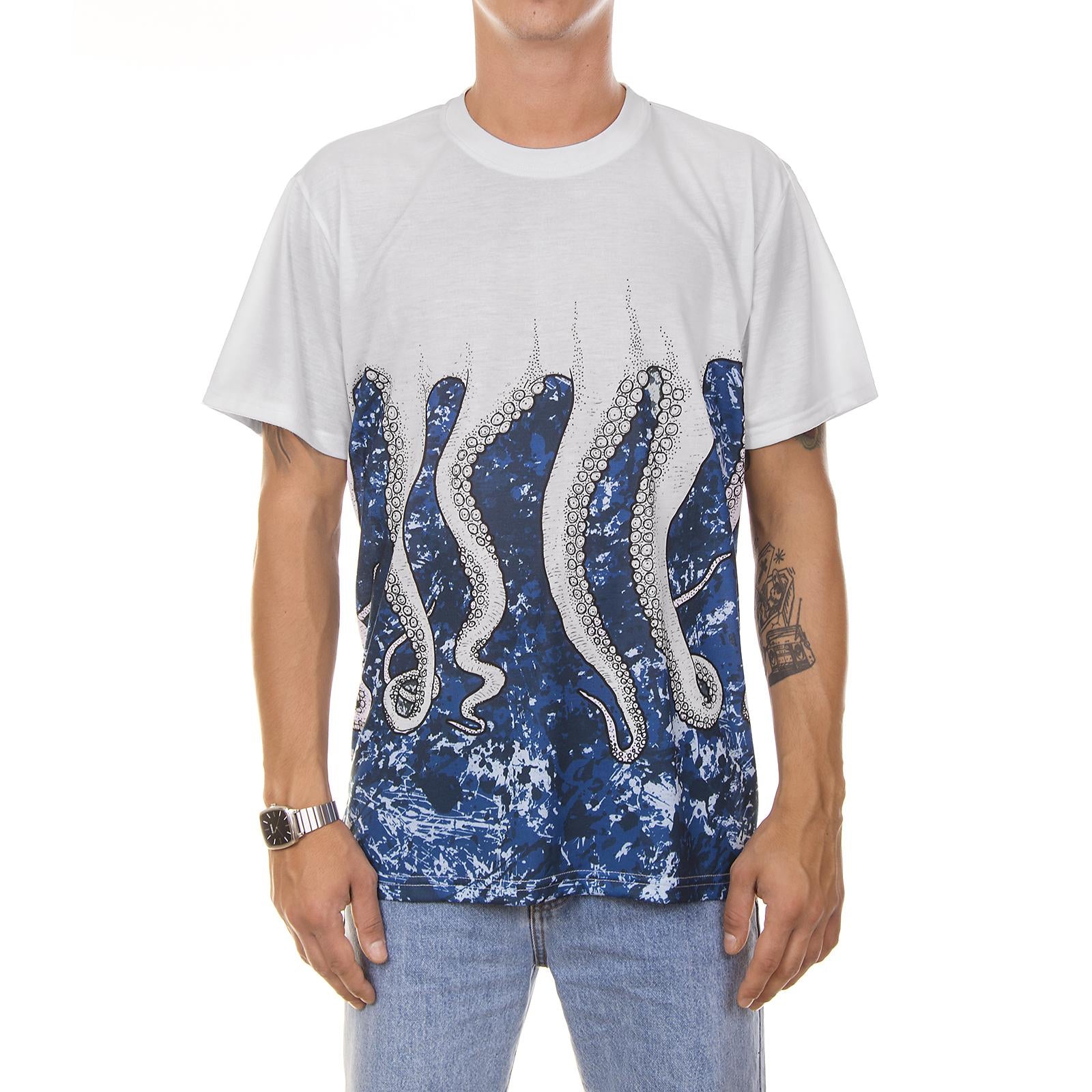 OCTOPUS TEE BLUE DRIPS 88432_4  OCTOPUS 