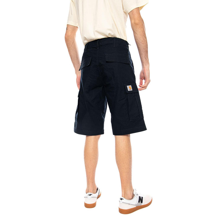 Regular Cargo Short Deep Night - Bermuda Uomo Neri I028246 J002 CARHARTT WIP 