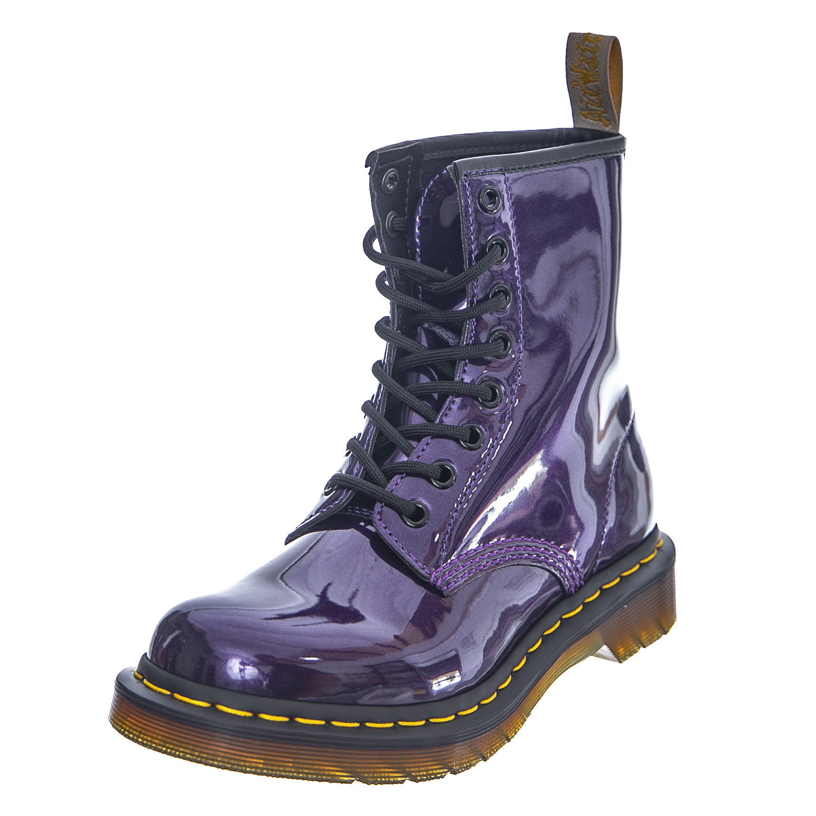 purple chrome doc martens