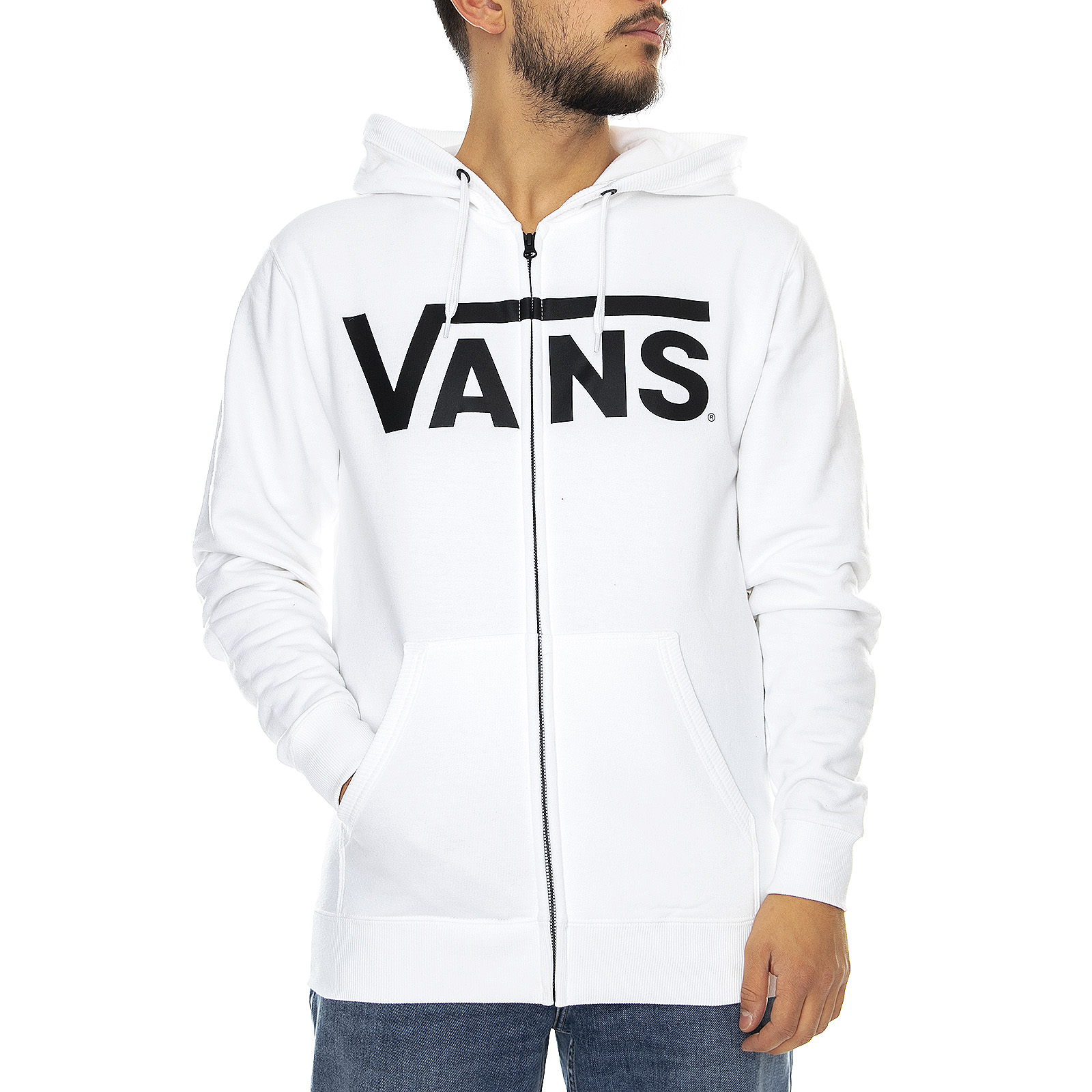 vans hoodie white