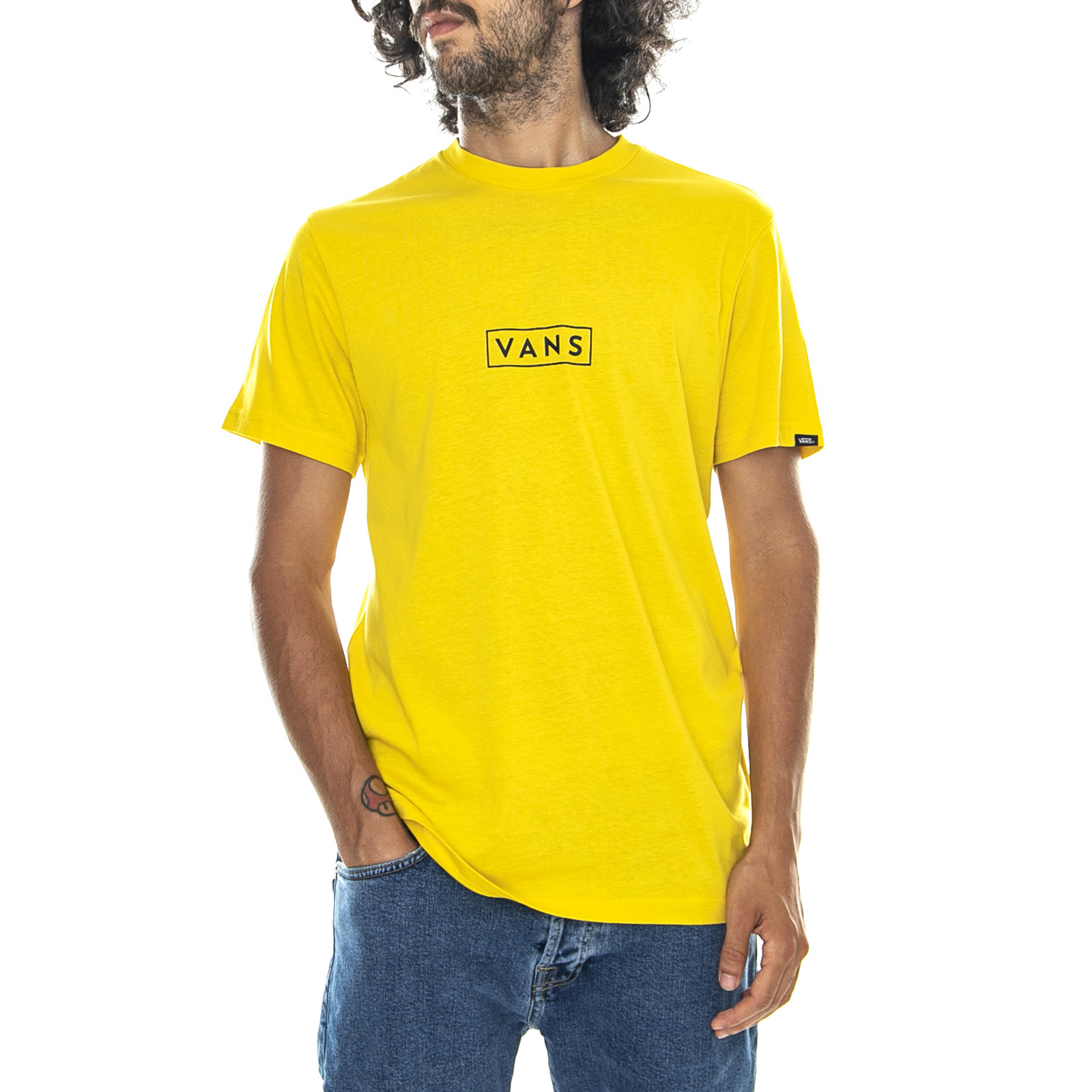 vans t shirt jaune